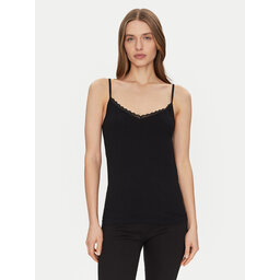 Triumph Triumph Τοπ Feel Of Cotton 10224994 Μαύρο Slim Fit