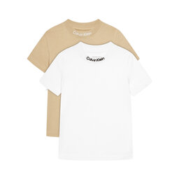 Calvin Klein Jeans Calvin Klein Jeans 2er-Set T-Shirts Embro Logo IB0IB02529 D Bunt Regular Fit