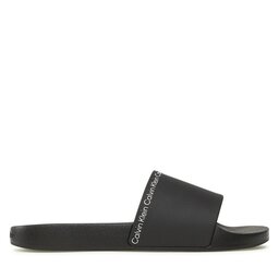 

Шльопанці Calvin Klein Rubber Pool Slide HW0HW01526 Black/Marshmallow 0GJ, Чорний