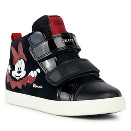 Geox Сникърси Geox B Kilwi Girl B36D5D 022HH C0048 M Black/Red