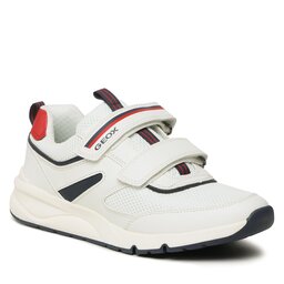 Geox Sneakers Geox J Rooner Boy J35H0B01454C0899 D White/Navy