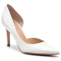 Solo Femme Pantofi cu toc subțire Solo Femme 75439-88-H52/000-04-00 Alb