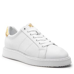 Lauren Ralph Lauren Сникърси Lauren Ralph Lauren Angeline 802875886002 White/Gold