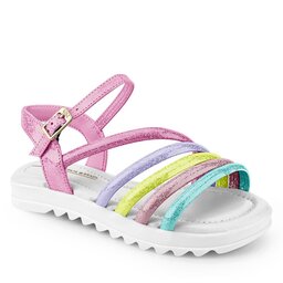 Bibi Sandaler Bibi Flat Form 1198023 Candy/Lavander/Melon/Quartzo/Sk