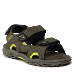 Kappa Sandalen Kappa 260373K Army/Lime 3133