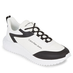 Calvin Klein Jeans Сникърси Calvin Klein Jeans Eva Runner Laceup Mesh YM0YM00811 Bright White/Black YBR
