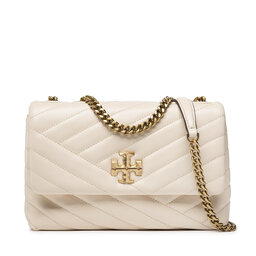 Tory Burch Kabelka Tory Burch Kira Chevron Small 90452 New Crem 122