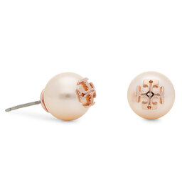 Tory Burch Örhängen Tory Burch Logo Stud Earring 11165504 Tory Gold 720