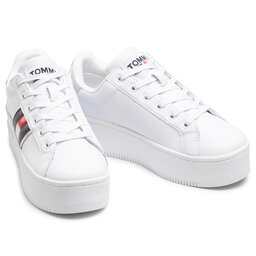 

Снікерcи Tommy Jeans, Білий