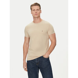 Tommy Hilfiger Tommy Hilfiger T-Shirt MW0MW10800 Μπεζ Slim Fit