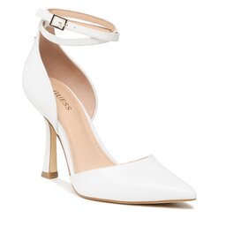 Guess Γόβες Guess Sydnie2 FL5DNI PEL03 WHITE