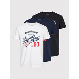 Jack&Jones Jack&Jones Set od 3 majice Ethan 12221269 Šarena Regular Fit