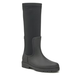 Tommy Hilfiger Gumene čizme Tommy Hilfiger Rain Boot Long Shaft FW0FW07064 Black BDS