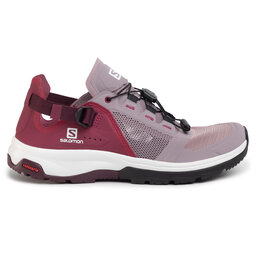 

Взуття Salomon Tech Amphib 4 W 409855 25 V0 Quail/Rhododendron/Winetasting, Рожевий