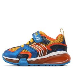 Geox Sneakers Geox J Bayonyc B. A J16FEA 05014 C0295 M Lt Blue/Yellow