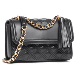 Tory Burch Geantă Tory Burch Flaming Small Convertible Shoulder Bag 75576 Black 001