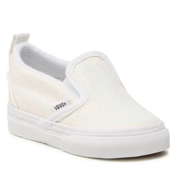 Vans Πάνινα παπούτσια Vans Slip-On V VN0A5EFKWHT1 Glitter White