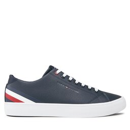 

Снікерcи Tommy Hilfiger Th Hi Vulc Core Low Lth Stripes FM0FM04778 Desert Sky DW5, Голубий