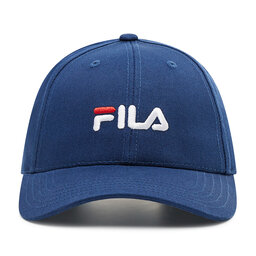 

Бейсболка Fila Brasov 6 Panel Cap With Linear Logo Strap Back FCU0019 Medieval Blue 50001, Cиній