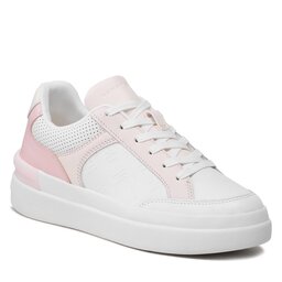 Tommy Hilfiger Αθλητικά Tommy Hilfiger Embossed Court Sneaker FW0FW07297 Misty Pink TH2