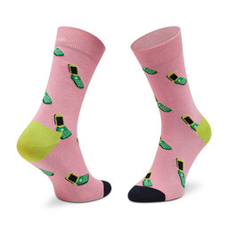 

Високі шкарпетки unisex Happy Socks CMM01-3300 Рожевий