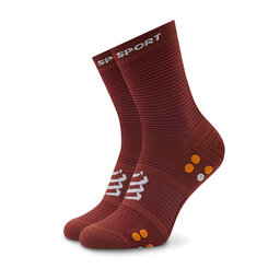 Compressport Augstas unisex zeķes Compressport Pro Racing V4.0 Run High XU00046B Apple Cheddar 309
