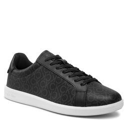 Calvin Klein Sneakersy Calvin Klein Low Top Lace Up Cv Mono HM0HM00262 Black Mono 0GK