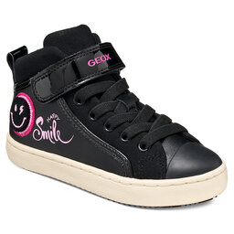 Geox Sneakers Geox J Kalispera Girl J744GI 5402 C0922 D Schwarz