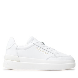 

Снікерcи Tommy Hilfiger Th Signature Leather Sneaker FW0FW06665 White YBR, Білий