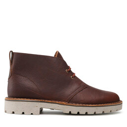 

Черевики Clarks Overdale Mid 261629167 Dark Tan Leather, Коричневий