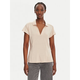 Liu Jo Sport Liu Jo Sport Camiseta TA5183 J4883 Beis Regular Fit