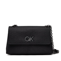 Calvin Klein Handtasche Calvin Klein Re-Lock Ew Cony Xbody Jacquard K60K609690 BAX