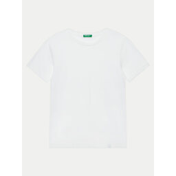 United Colors Of Benetton United Colors Of Benetton T-Shirt 3I1XC109W Weiß Regular Fit