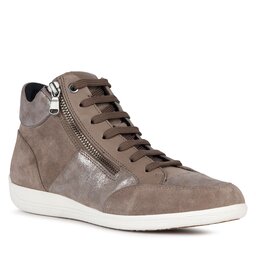 Geox Sneakers Geox D Myria D3668B 022TC C6692 Dk Taupe