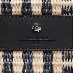 

Сумка Weekend Max Mara Ottano 2415511135 Black, Бежевий