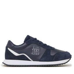 

Снікерcи Tommy Hilfiger Runner Evo Leather FM0FM04479 Carbon Navy DCC, Cиній