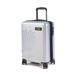 National Geographic Majhen trdi voziček National Geographic Luggage N162HA.49.23 Silver