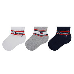 Tommy Hilfiger 3 pares de calcetines altos para niño Tommy Hilfiger 701224998 Tommy Orginal 001