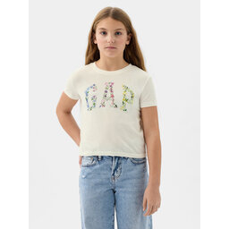 Gap Gap Majica 888862 Écru Regular Fit