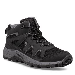 Merrell Pārgājienu apavi Merrell Oakcreek Mid Lace Wtrpf Mk265426 Black/Grey
