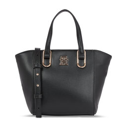 Tommy Hilfiger Rankinė Tommy Hilfiger Th Timeless Med Tote AW0AW15223 Black BDS