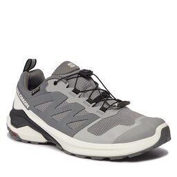 Salomon Schuhe Salomon X-Adventure GORE-TEX L47338100 Gray Flannel/Vanilla Ice/Black