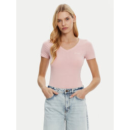 Guess Guess Póló O5RI02 KBBU1 Rózsaszín Regular Fit