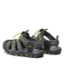 

Босоніжки CMP Kids Sahiph 30Q9524 Graffite/Lime Green 77UN, Сірий