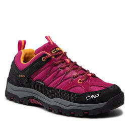 CMP Παπούτσια πεζοπορίας CMP Kids Rigel Low Trekking Shoes Wp 3Q54554J Bouganville/Goji 06HE