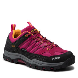 CMP Scarpe da trekking CMP Kids Rigel Low Trekking Shoes Wp 3Q54554J Bouganville/Goji 06HE