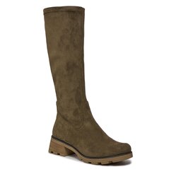 Caprice Stiefel Caprice 9-25613-41 Khaki Stretch 774