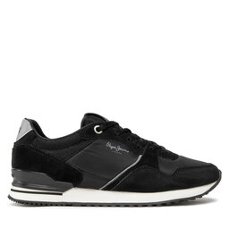 

Снікерcи Pepe Jeans London City PMS30874 Black 999, Чорний