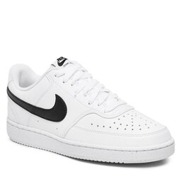 Nike Обувки Nike Court Vision Lo Nn DH3158 101 White/Black/White