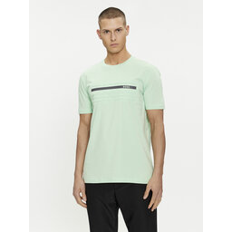 BOSS BOSS Camiseta 50513010 Verde Regular Fit
